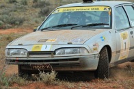 Matt Swan and Paul Franklin in second place into Silverton